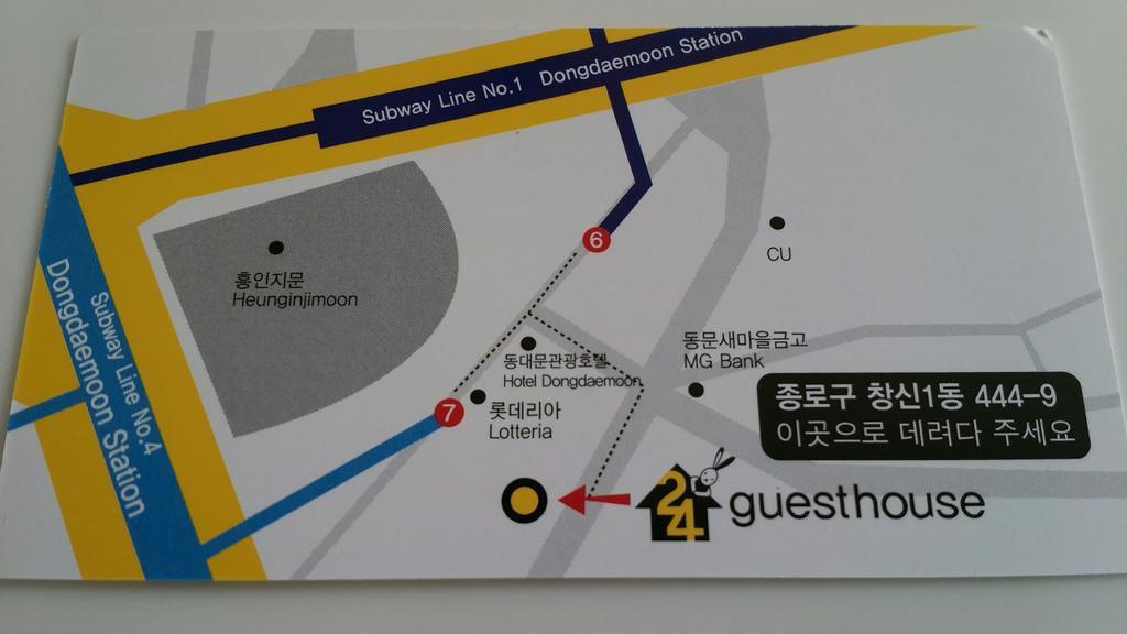 24 Guesthouse Dongdaemun Market Seoul Exterior photo